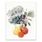 Fruit and Flower Still Life 16" x 20" Canvas Wall Art